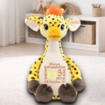 Tumbleberry Giraffe με κέντημα Στοιχεία γέννησης