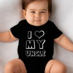 Βρεφικό φορμάκι για αγόρι - κορίτσι - I love my uncle