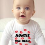 Βρεφικό φορμάκι για αγόρι - κορίτσι - Auntie was here