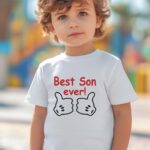 Παιδικό t-shirt για αγόρι - best son ever