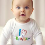 Βρεφικό φορμάκι για αγόρι - κορίτσι - I love my brother
