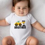 Βρεφικό φορμάκι για αγόρι - μπουλντόζα - Big brother