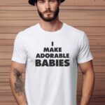 Αντρικό T-shirt - I make adorable babies