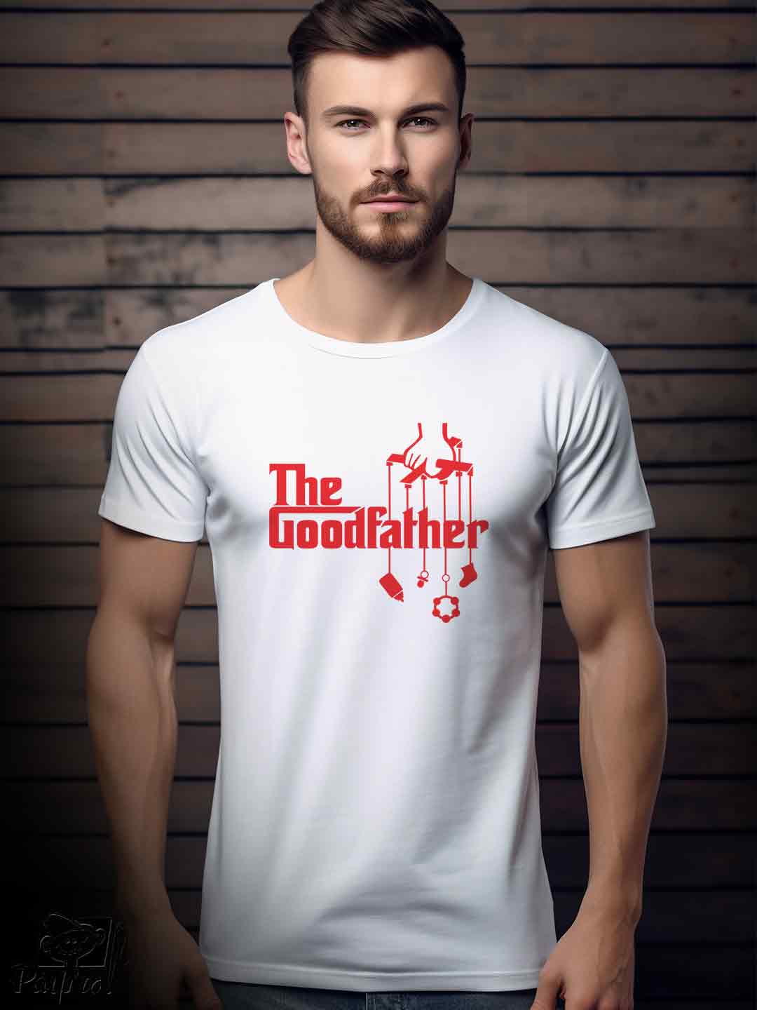DAD-1115-W Αντρικό T-shirt - The godfather - Image 1