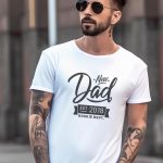Αντρικό T-shirt - New dad - Rookie dept (Ημερομηνία)