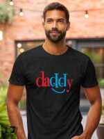Αντρικό T-shirt - Daddy - Happy face - Image 2