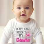 Βρεφικό φορμάκι για αγόρι - κορίτσι - don't make me call my godmother - puppeteer