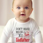 Βρεφικό φορμάκι για αγόρι - κορίτσι - Don't make me call my godfather - puppeteer