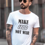Αντρικό T-shirt - Make Lego - Not War