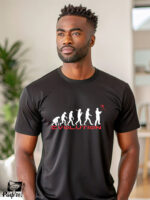 Αντρικό T-shirt - Human Evolution - Image 2