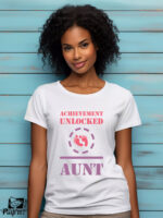 Γυναικείο T-shirt - Achievement Unlocked - Aunt