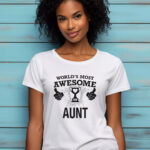 Γυναικείο T-shirt - World's Most Awesome Aunt - Trophy