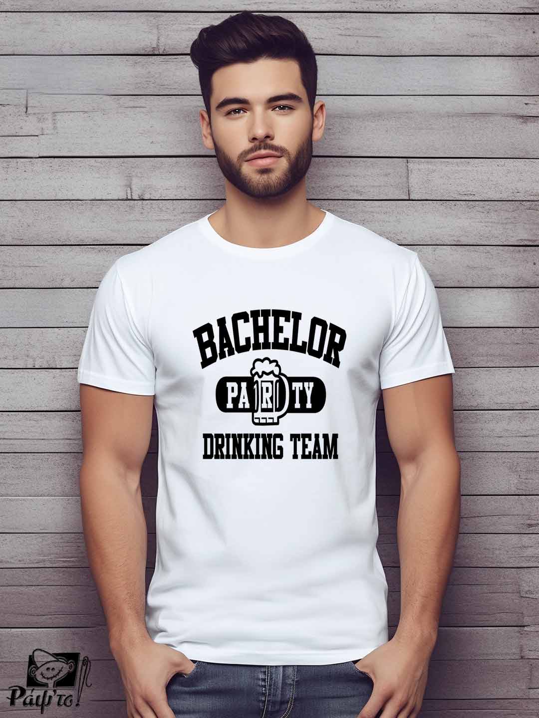 BCH-0004-W Αντρικό T-shirt - Bachelor Party Drinking Team - Image 1
