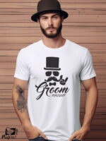 Αντρικό T-shirt - Groom - (Ημερομηνία)