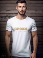Αντρικό T-shirt - Groom - Arrow - (Ημερομηνία)
