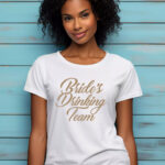 Γυναικείο T-shirt - Bride's Drinking Team