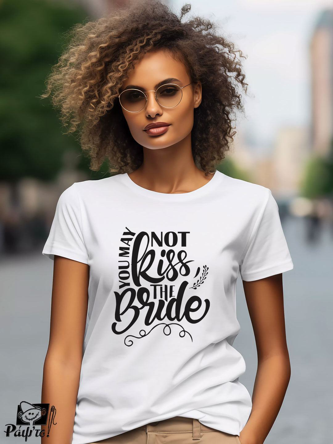 BCH-0019-W Γυναικείο T-shirt - You may not kiss the bride - Image 1