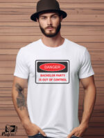 Αντρικό T-shirt - Danger - Bachelor Party is out of Control
