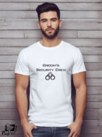 Αντρικό T-shirt - Groom's - Security Crew - Handcuffs