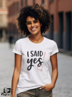 Γυναικείο T-shirt - I said yes