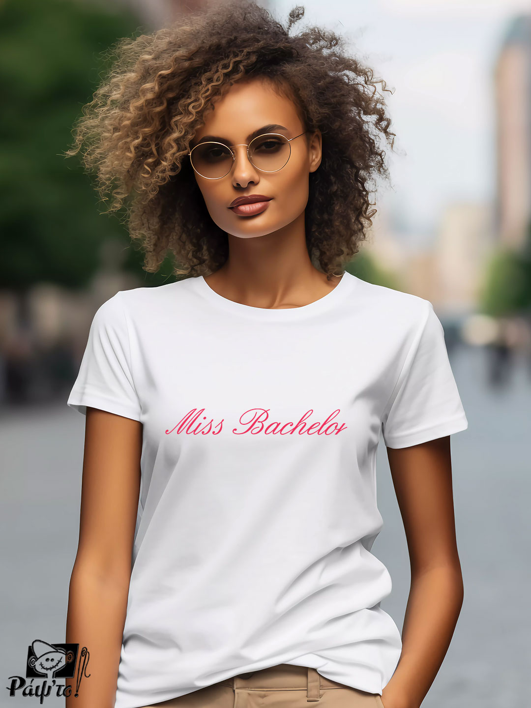BCH-0045-W Γυναικείο T-shirt - Miss Bachelor - Image 1