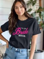 Γυναικείο T-shirt - I'm the Bride - Bitch - Image 2