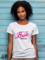 Γυναικείο T-shirt - I'm the Bride - Bitch