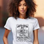 Γυναικείο T-shirt - Whiskey - Aged to Perfection - (Ημερομηνία)