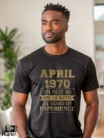 Αντρικό T-shirt - I'm 18 with years of experience - (Ημερομηνία) - Image 2