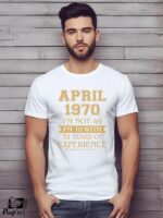 Αντρικό T-shirt - I'm 18 with years of experience - (Ημερομηνία)