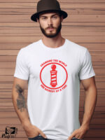 Αντρικό T-shirt - Changing the world - One haircut at a time