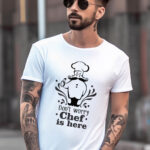 Αντρικό T-shirt - Don't Worry - Chef Is Here