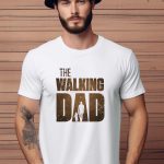 Αντρικό T-shirt - The walking dad - Brown