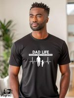 Αντρικό T-shirt - Dad life - Wouldn't trade it for anything - Image 2