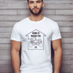 Αντρικό T-shirt - Home is where the game is