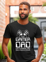 Αντρικό T-shirt - I'm a gamer dad - Like a normal dad - Only much cooler - Image 2