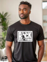 Αντρικό T-shirt - We will rock you - Image 2