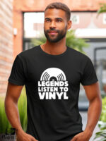 Αντρικό T-shirt - Legens Listen to Vinyl - Image 2
