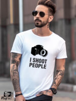 Αντρικό T-shirt - I Shoot People - Camera