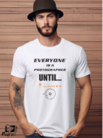 Αντρικό T-shirt - Everyone is a photographer until.... - Camera settings