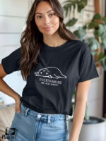 Γυναικείο T-shirt - Cat - Overthinking and also hungry - Image 2