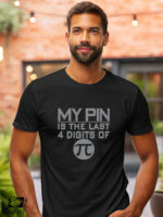 Αντρικό T-shirt - My Pin Is The Last 4 Digits Of π - Maths - Image 2