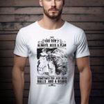 Αντρικό T-shirt - You don't always need a plan - Sometimes you just need balls and a beard - Motorcycle