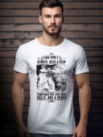 Αντρικό T-shirt - You don't always need a plan - Sometimes you just need balls and a beard - Motorcycle