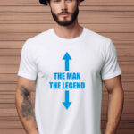 Αντρικό T-shirt - The Man - The Legend