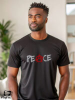 Αντρικό T-shirt - Peace - Anarchy - Image 2