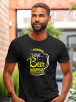 Αντρικό T-shirt - I make beer disappear - What's your superpower? - Image 2