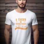 Αντρικό T-shirt - A Teacher is more than a test score - And so is a child