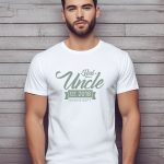Αντρικό T-shirt - Best Uncle Estimated - Rookie Dept - (Ημερομηνία)