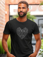 Αντρικό T-shirt - Love Uncle - Heart Shape - Image 2